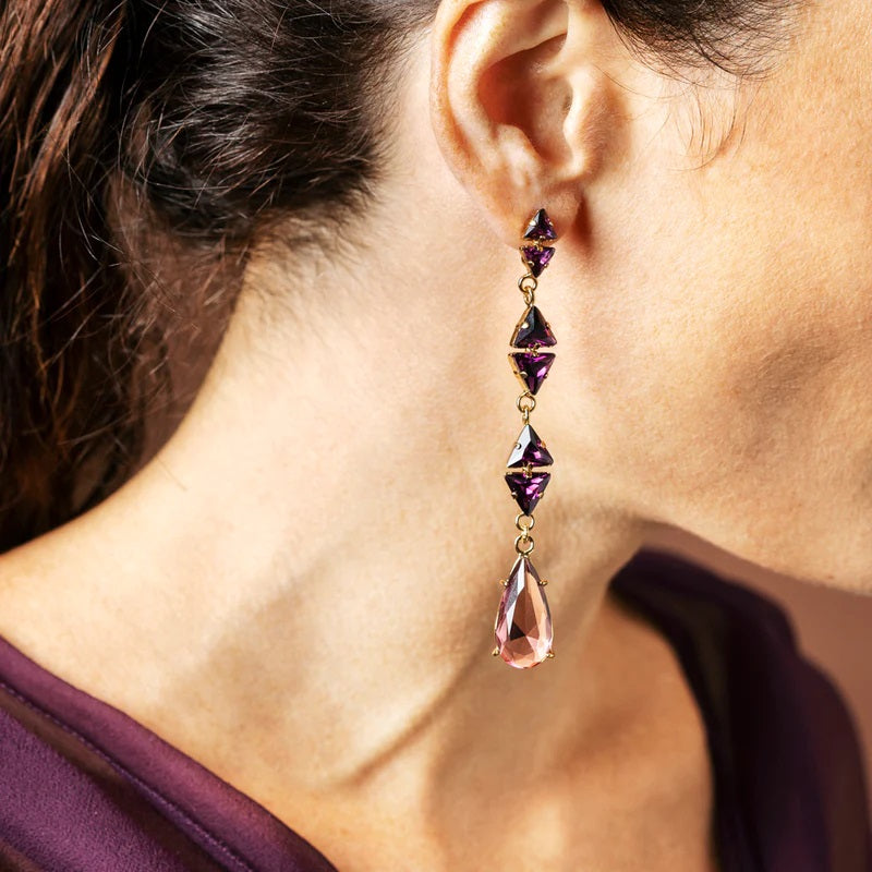 Tataborello Trillion earrings